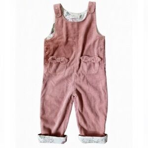 Lil' Lemons By For Love & Lemons Blair Corduroy Overall Rose Garden Size 3T NWT!